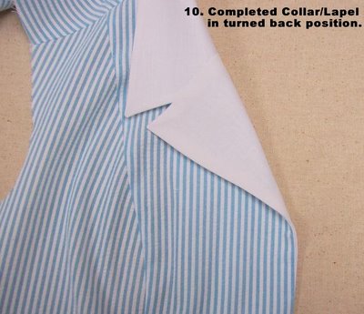 Off The Cuff ~Sewing Style~: Hot Patterns Collar/Lapel Tutorial, Part 2