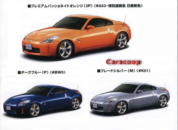 Nissan 350z differences