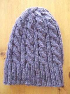 My 3AM Cable Hat ~ smariek knits