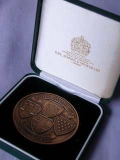 Medal in a rather snazzy display box