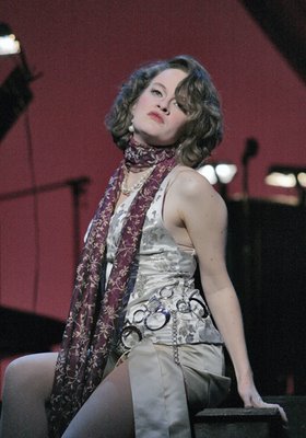 Kara Morgan as Anne Sexton in Transformations, Maryland Opera Studio, 2007, photo by Cory Weaver