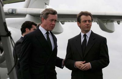 Alex Jennings and Michael Sheen in The Queen, directed by Stephen Frears, 2006