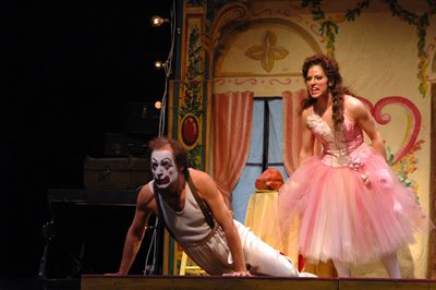 Gustavo López Manzitti and Cristina Nassif, I Pagliacci, Virginia Opera, 2007, photo by Anne Peterson