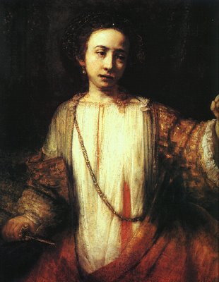 Rembrandt van Rijn, Lucretia, 1666, Minneapolis Institute of Arts