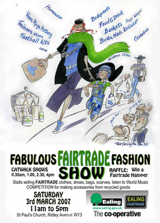 Fairtrade Fashion Show poster