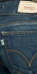 Organic Green NEW Levi's Jeans