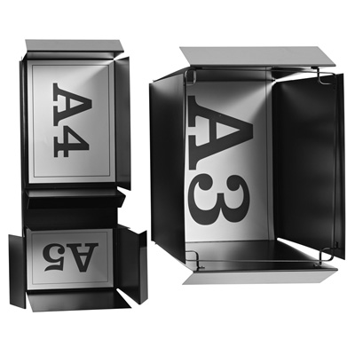 a5 a4 a3 waste paper bins