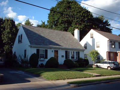 Our house on Arlington Road, Waltham, Massachusetts