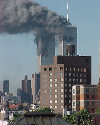 WTC Towers Burning