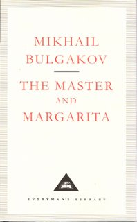 The Master and Margarita bookcover; Everyman's Library