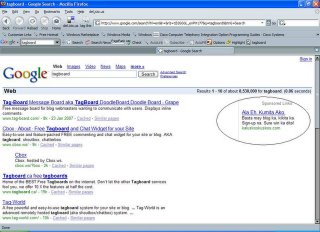 adwords ad in action