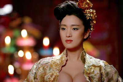 Gong Li as Emperess Phoenix in Curse of the Golden Flower