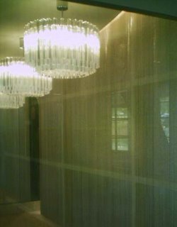 Apartment lobby - chandeliers