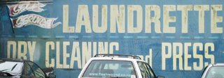 Old signs in Wellington - Laundrette, Abel Smith St