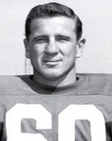 Chuck Bednarik: He could tackle you really hard five times before you hit the ground.