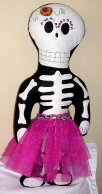 skeleton doll