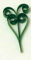 quilling heart t-scroll