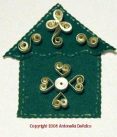 free quilled birdhouse pattern quilling