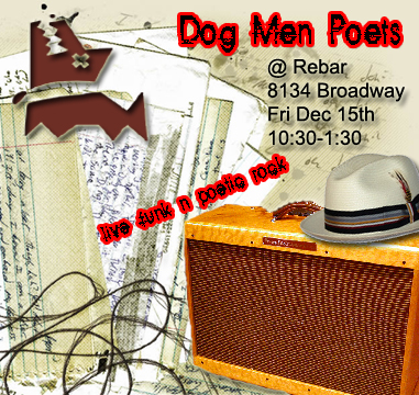 Dog Men Poets at Rebar San Antonio