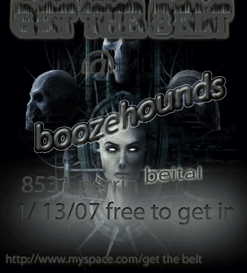 Get the Belt at BoozeHounds Saturday