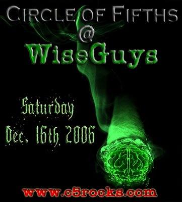 Circle of Fifths at Wise Guys Bar and Pizzeria