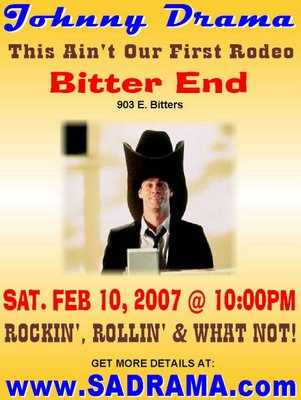 Band Johnny Drama plays at The Bitter End tonight