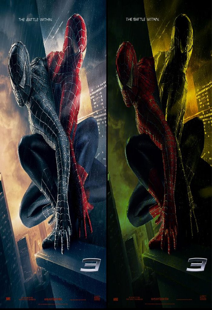 El Guerrero de la Luz Nuevo poster de El Hombre Araña 3