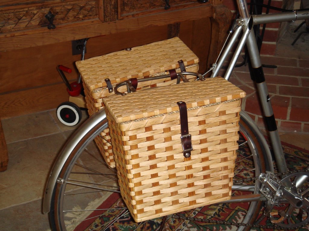 bike saddle basket