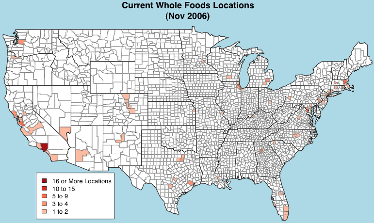 Green Markets Whole Foods Locations