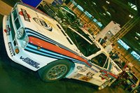 The famous Martini Lancia of the 1980s which destroyed all comers in the WRC!