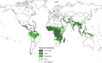Worldwide Malaria Endemic Zones