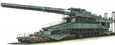The Largest gun ever used in combat