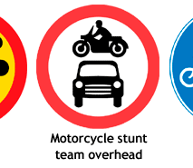 New Road Sign Definitions