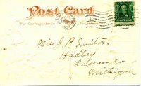 postcard address side