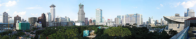O Centro de Xangai