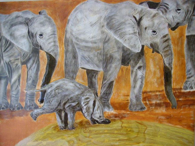 Baby Elephant - Sold