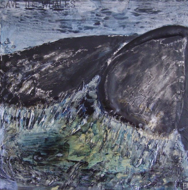Save the Whales - SOLD