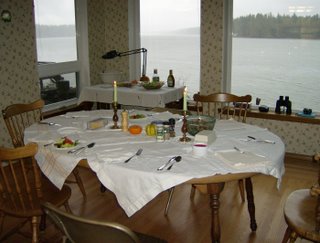 the feast table