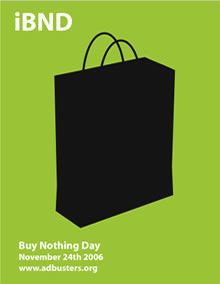 Buy Nothing Day poster