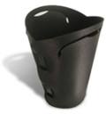 wastebasket made from recycled tires