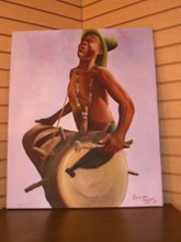 The Drummer by Sylvestre Telfort