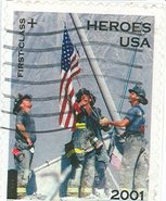 2001 Heroes Stamp