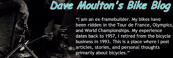 Dave Moulton's Bike Blog