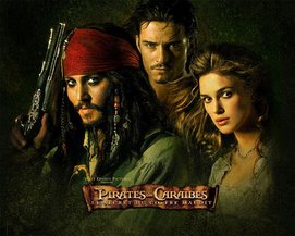 Les trois pirates du Black Pearl