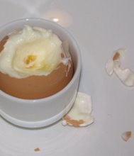 Mousse in an egg