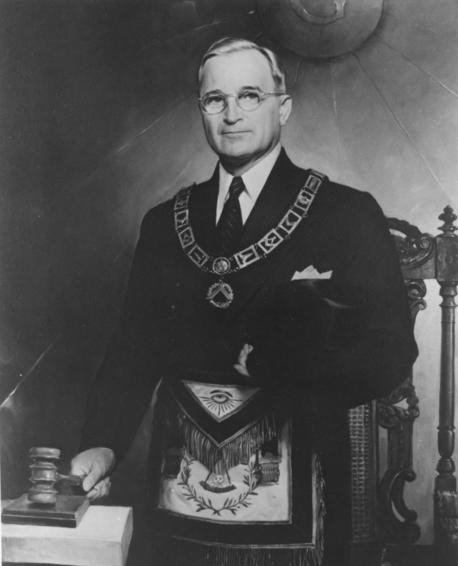 President Harry S Truman Masonic Portrait by Greta Kempton