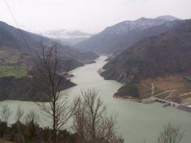 Borçka barajı / Photo by me with bilge's camera