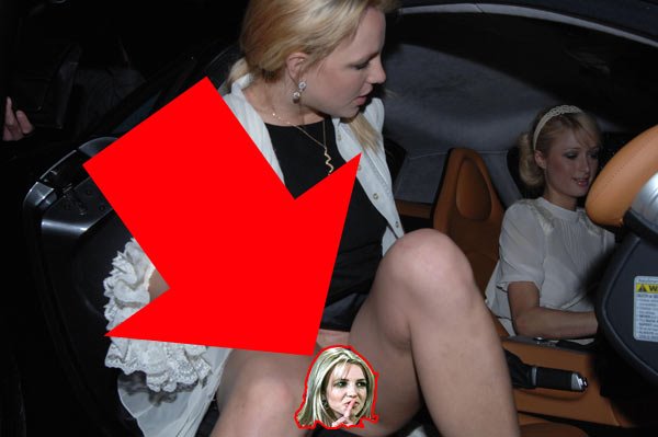 Britney Spares No Panties Pictures