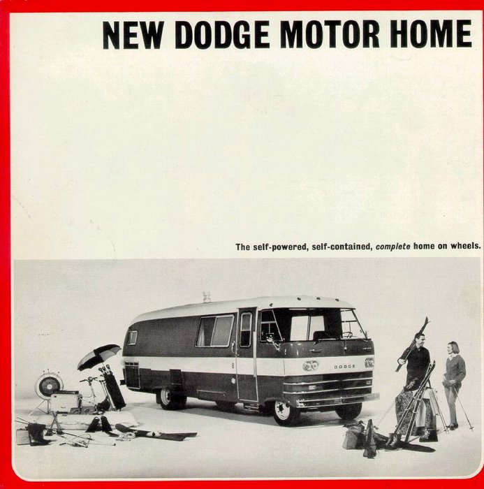 Vintage Dodge Travco Ad