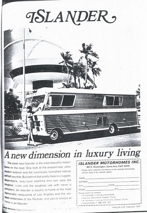 An Ad for my Grandfathers Coach 1970